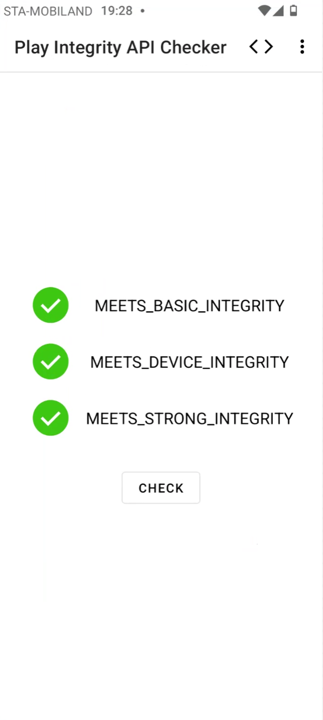Play Integrity 实测:Basic / Device / Strong 三档全绿